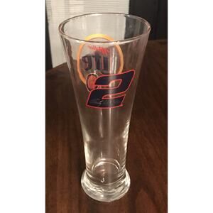 Miller Light Rusty Wallace Tall Beer Glass